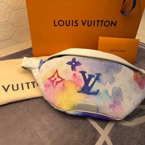 Like New Louis Vuitton Watercolor Bumbag (ltd edition Virgil Abloh design 2021)